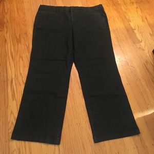 JM Collection Dark Blue Trouser Jeans Size 18W